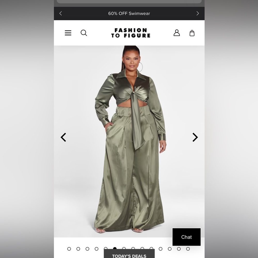 La Reina Wide Leg Pants - FTF LAB: Frankie Tavares